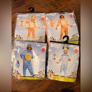 Bluey and Bingo Kids Costume Set
